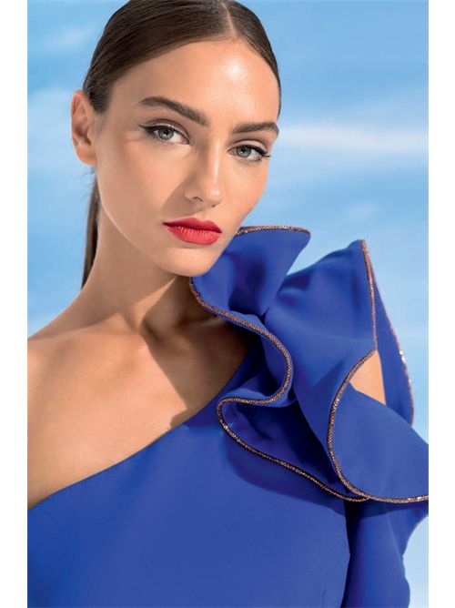 abito donna blu MISCHALIS | M1-107901BLU ELETTRICO